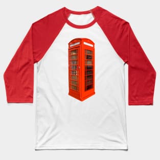 English Red Phonebox Baseball T-Shirt